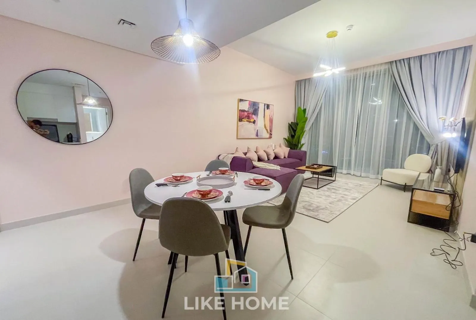 Like Home - 3806 Experience Luxury Living In The Grand Creek Harbour دبي شقة